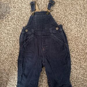Old Navy Dark Blue Baby Corduroy Overalls